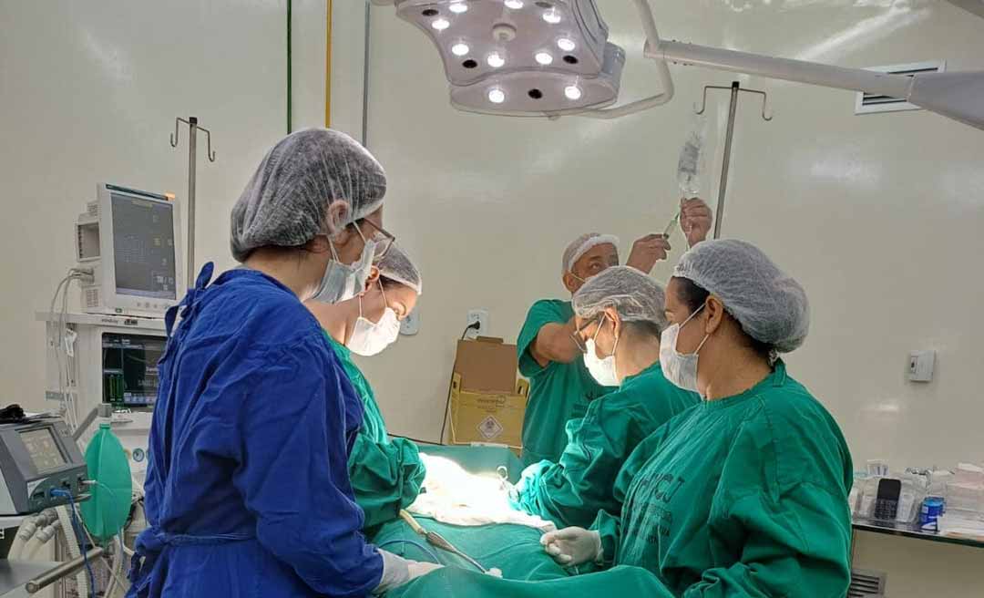 Governo oferece qualidade de vida a 175 pacientes atendidos em mutirão de cirurgias neste fim de semana