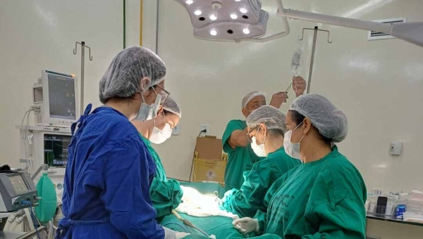 Governo oferece qualidade de vida a 175 pacientes atendidos em mutirão de cirurgias neste fim de semana