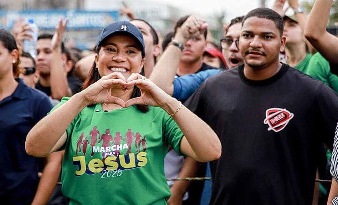 Mailza diz que Marcha para Jesus não é “evento para aproveitamento político”