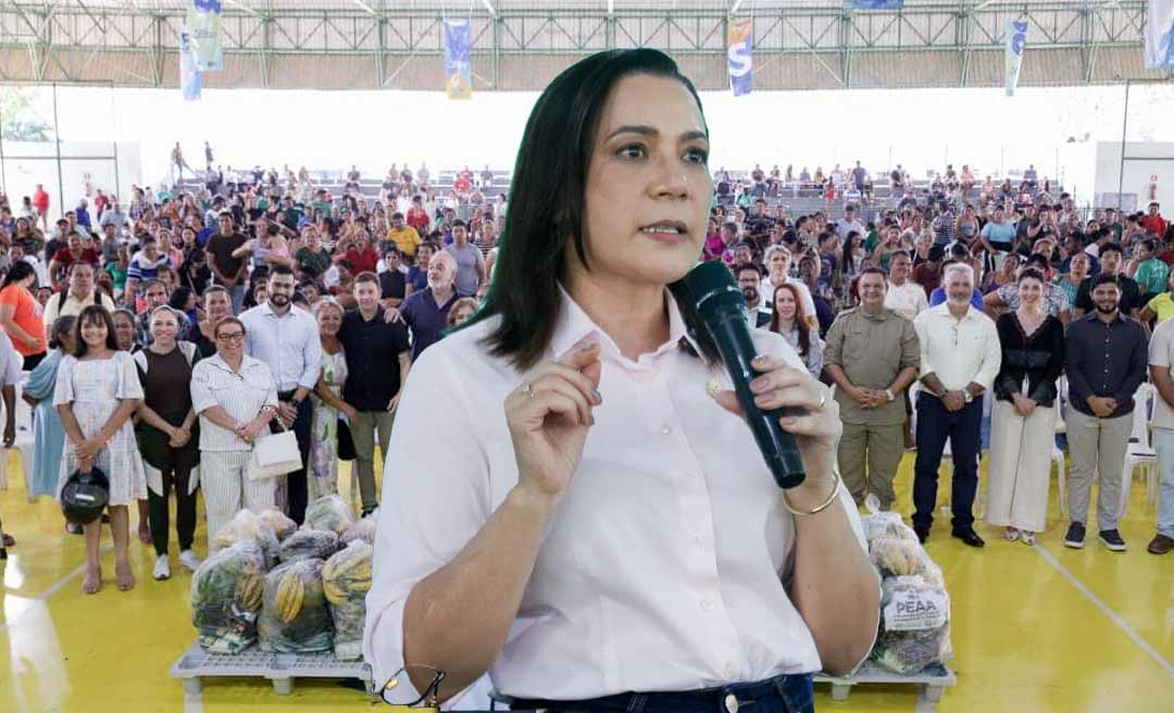 ‘Combate à fome’, defende Mailza ao lançar Programa Estadual de Aquisição de Alimentos em Rio Branco