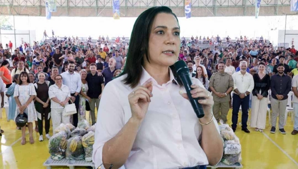 ‘Combate à fome’, defende Mailza ao lançar Programa Estadual de Aquisição de Alimentos em Rio Branco