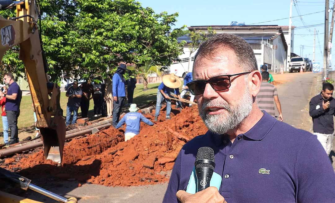 Prefeitura reforça rede de abastecimento para melhorar distribuição de água na parte alta do Bela Vista