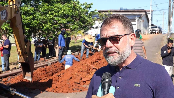 Prefeitura reforça rede de abastecimento para melhorar distribuição de água na parte alta do Bela Vista
