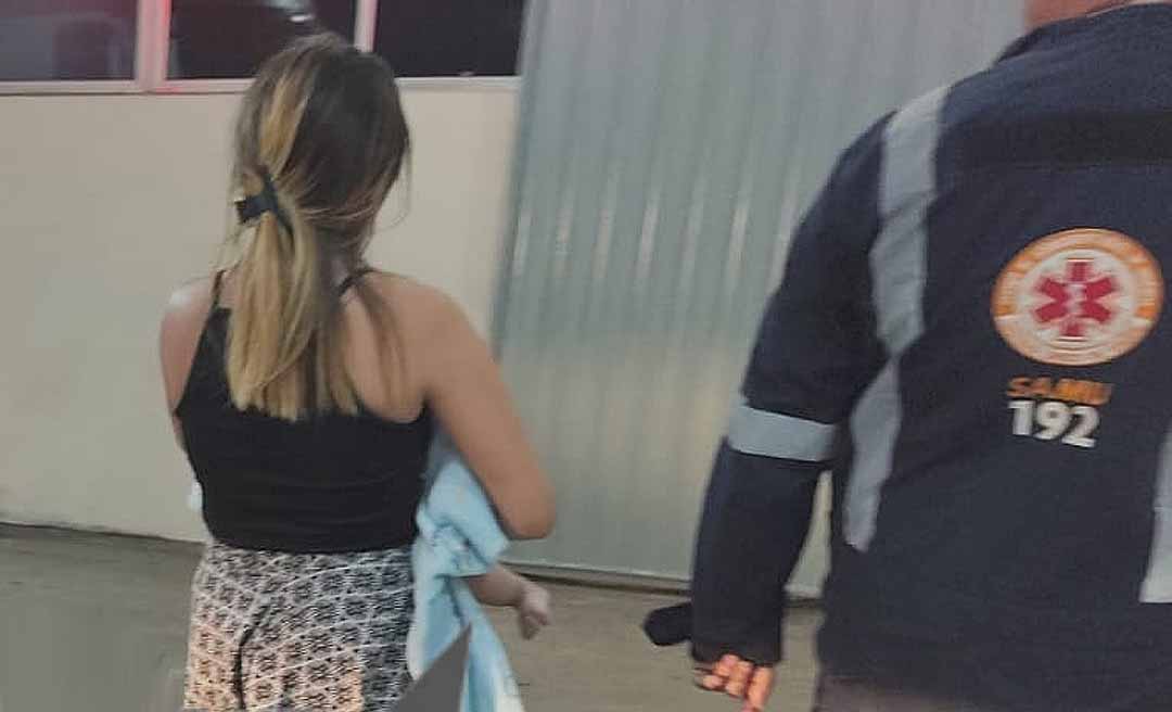 Bebê de 5 meses é atingido por golpe de faca durante briga entre os pais em Rio Branco