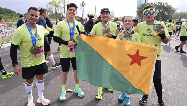 Dos treinos à conquista: acreanos completam os 42,195 km da Maratona de Porto Alegre