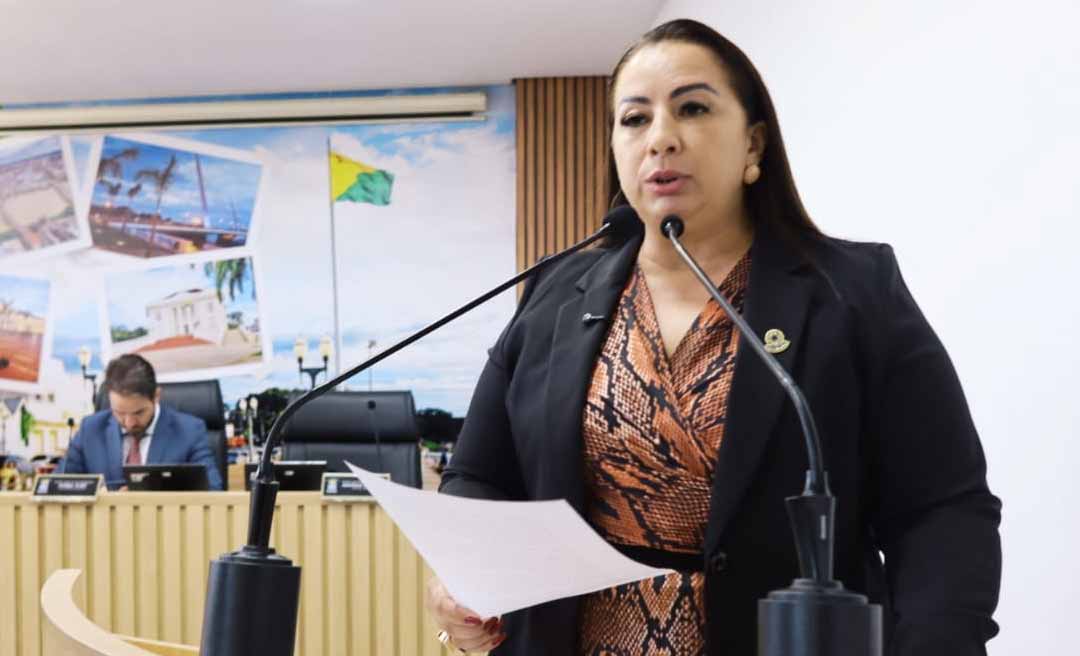 Elzinha Mendonça destaca proteção aos idosos, doação de sangue e preservação ambiental na Câmara de Rio Branco