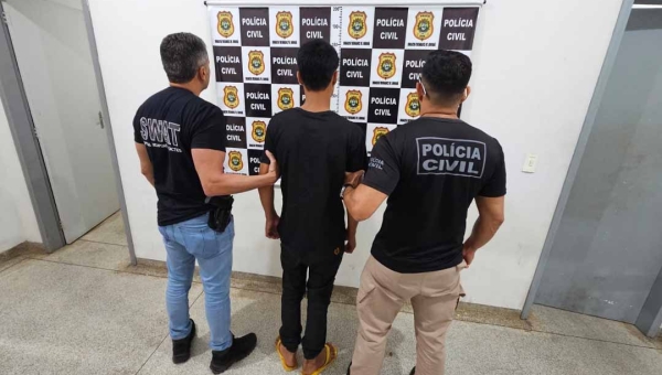 Polícia Civil apreende adolescente após ameaças a professores e diretor em Rodrigues Alves