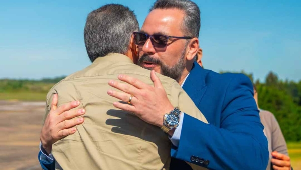 Alan Rick aproveita vinda de Waldez Góes e pede auxilio do ministro para ajudar na logística de entrega de máquinas a cidades isoladas do Acre