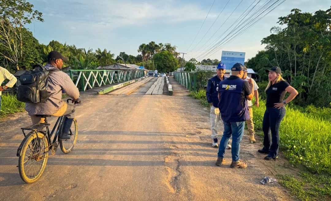 Governo do Acre avança em processo para construção da nova ponte sobre o Igarapé Aristides, em Feijó