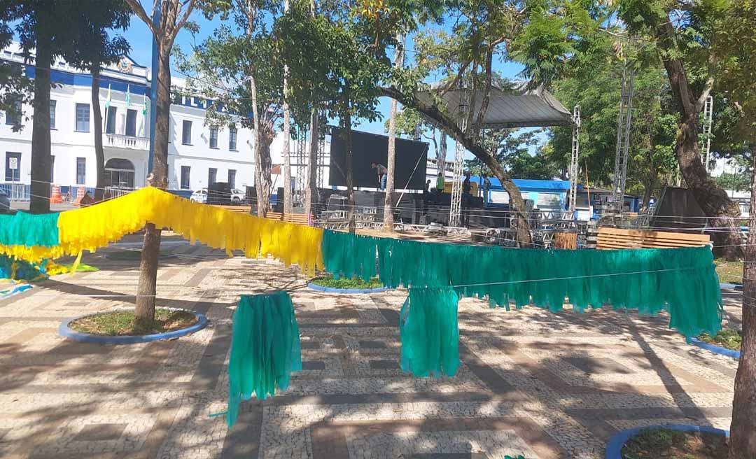 Praça da Revolução recebe “esquenta” neste sábado para Brasil x Egito