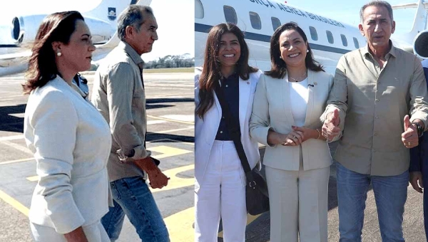 Governadora Mailza Assis recebe ministro Waldez Góes em agenda no Acre para fortalecer parcerias entre Estado e União