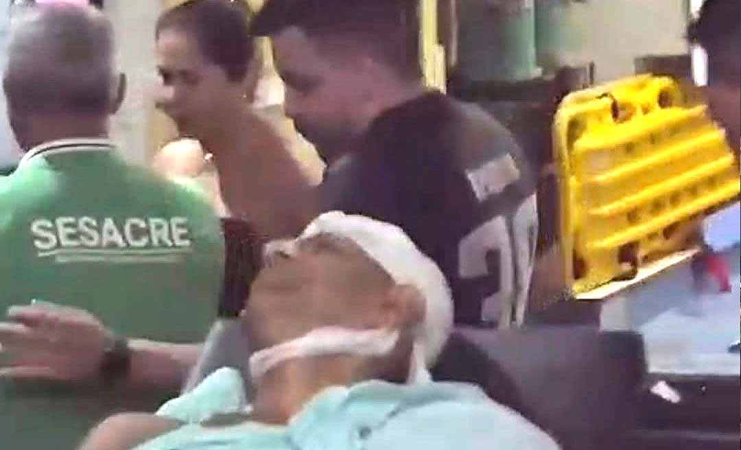 Juiz aposentado permanece em estado grave após desabamento da ponte Frei Paolino em Sena Madureira
